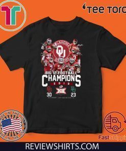 Original Oklahoma Boomer Sooner Baylor University December 7 2019 T Shirt