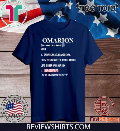 Omarion Unbothered - Omarion Unbothered T-Shirt