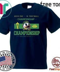 Oregon Ducks Top Of The World 2019 Pac-12 Football Champions 2020 T-Shirt