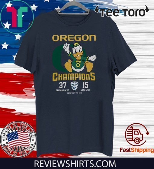 Offcial Oregon Ducks football Champions T-Shirt