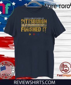 Pittsburgh Finished It Pittsburgh Football T-Shirt