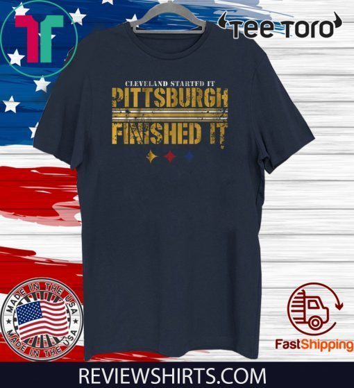 Pittsburgh Finished It Pittsburgh Football T-Shirt