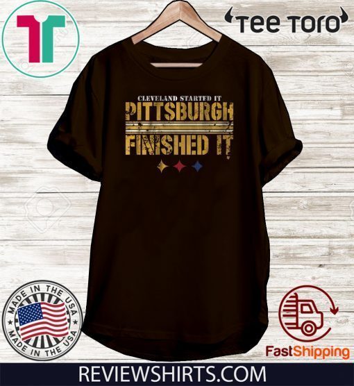 Pittsburgh Finished It Pittsburgh Football T-Shirt