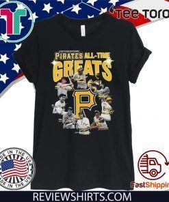 Pittsburgh Pirates all time great players signatures 2020 T-Shirt