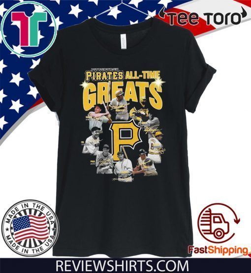 Pittsburgh Pirates all time great players signatures 2020 T-Shirt