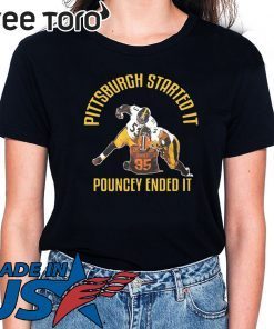 Pittsburgh Started It Pouncey Ended It T-Shirt - Offcial Tee