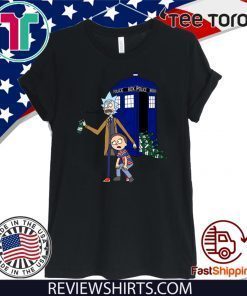 Rick And Morty Mixed Doctor Who T-Shirt