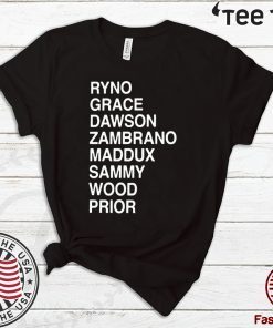 Ryno Grace Dawson Zambrano Maddux Sammy Wood Prior Tee Shirts