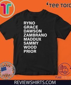 Ryno Grace Dawson Zambrano Maddux Sammy Wood Prior Unisex T-Shirt