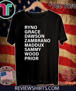 Ryno Grace Dawson Zambrano Maddux Sammy Wood Prior Offcial T-Shirt