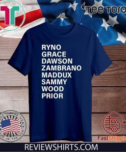 Ryno Grace Dawson Zambrano Maddux Sammy Wood Prior Offcial T-Shirt