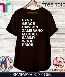 Ryno Grace Dawson Zambrano Maddux Sammy Wood Prior Unisex T-Shirt