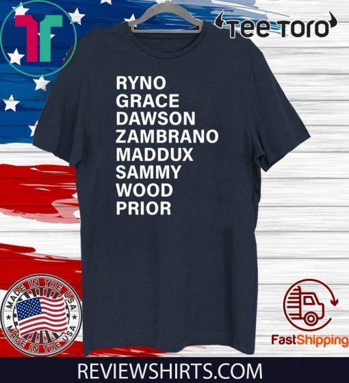 Ryno Grace Dawson Zambrano Maddux Sammy Wood Prior Unisex T-Shirt