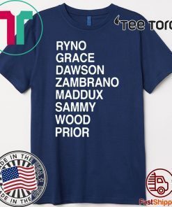 Ryno Grace Dawson Zambrano Maddux Sammy Wood Prior Tee Shirts