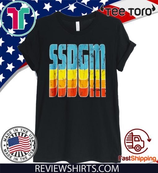 SSDGM Retro Distressed Vintage Shirt T-Shirt