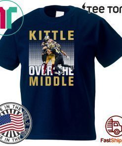 San Francisco 49ers vs New Orleans Saints Kittle Over The Middle Unisex T-Shirt