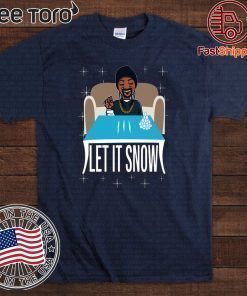Snoop Dogg Walmart Cocaine Santa Shirt - Let It Snow T-Shirt