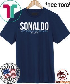 Sonaldo 80 Yards In 12 Seconds For T-Shirt