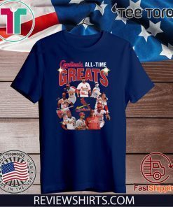 St. Louis Cardinals all time great players signatures 2020 T-Shirt