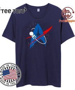 Star Trek Mixed Nasa Badge Offcial T-Shirt