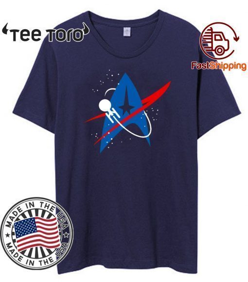 Star Trek Mixed Nasa Badge Offcial T-Shirt