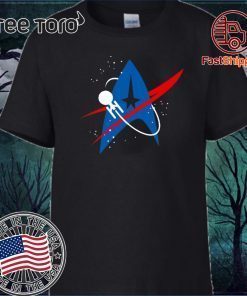 Star Trek Mixed Nasa Badge Offcial T-Shirt