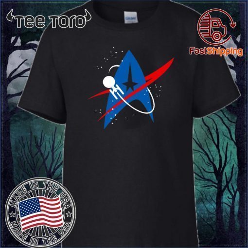 Star Trek Mixed Nasa Badge Offcial T-Shirt