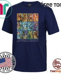 Star Wars Celebration Mural Art Panels 2020 T-Shirt