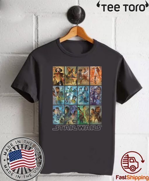 Star Wars Celebration Mural Art Panels 2020 T-Shirt