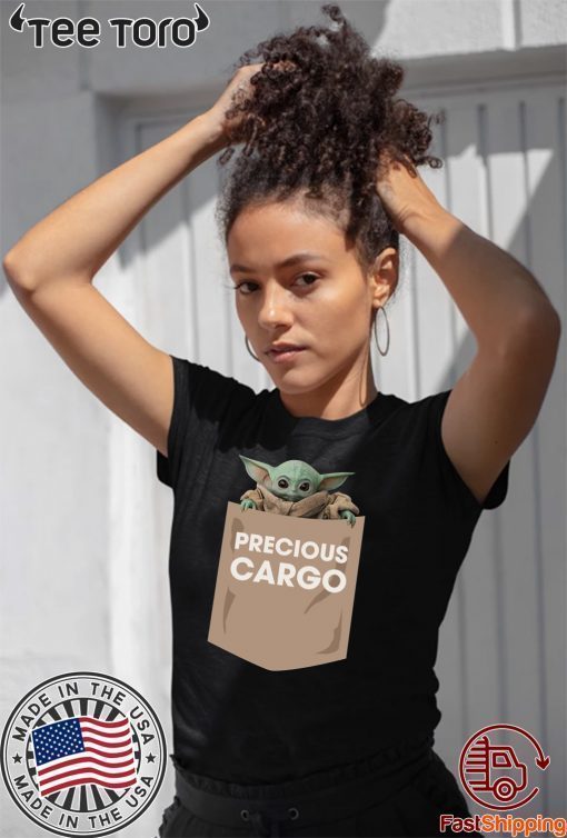 Star Wars The Mandalorian The Child Precious Cargo Pocket Shirt T-Shirt