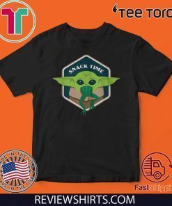 Star Wars The Mandalorian The Child Snack Time Tee Shirt