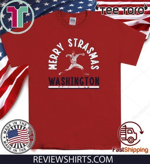 Stephen Strasburg Shirt - Merry Strasmas 2020 T-Shirt
