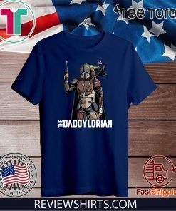 The Daddylorian Daddy Baby Yoda Mandalorian For T Shirt