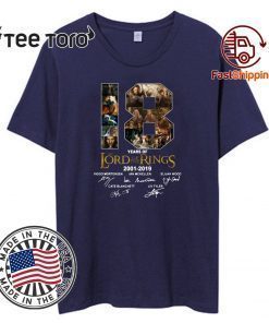 The Lord Of The Rings 18 Years Anniversary 2020 T-Shirt