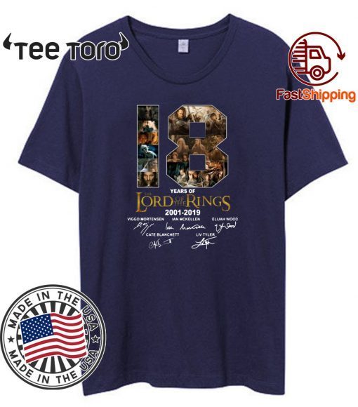 The Lord Of The Rings 18 Years Anniversary 2020 T-Shirt