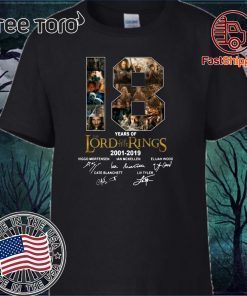 The Lord Of The Rings 18 Years Anniversary 2020 T-Shirt
