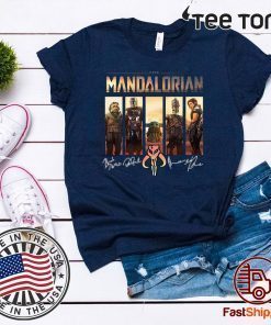 The Mandalorian Characters Signatures 2020 T-Shirt
