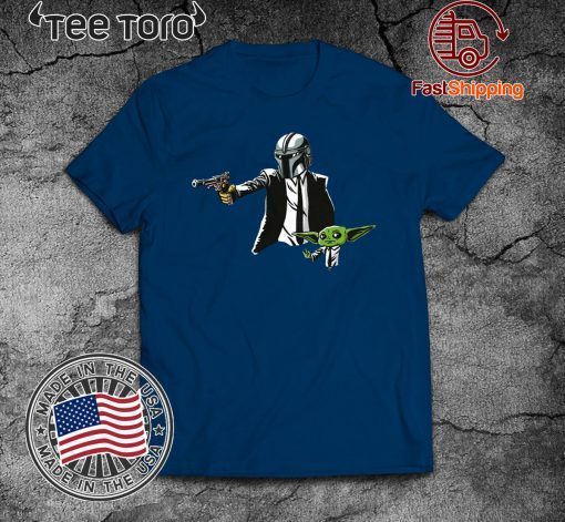 The Mandalorian and Baby Yoda Pulp Fiction Shirt - Offcie Tee