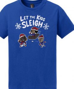 Toronto Baseball Let The Kids Sleigh Tee Shirt