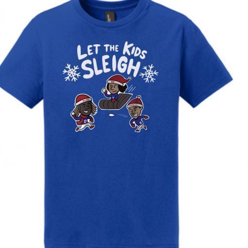 Toronto Baseball Let The Kids Sleigh Tee Shirt