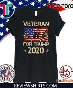 Veterans for Donald Trump 2020 T-Shirt