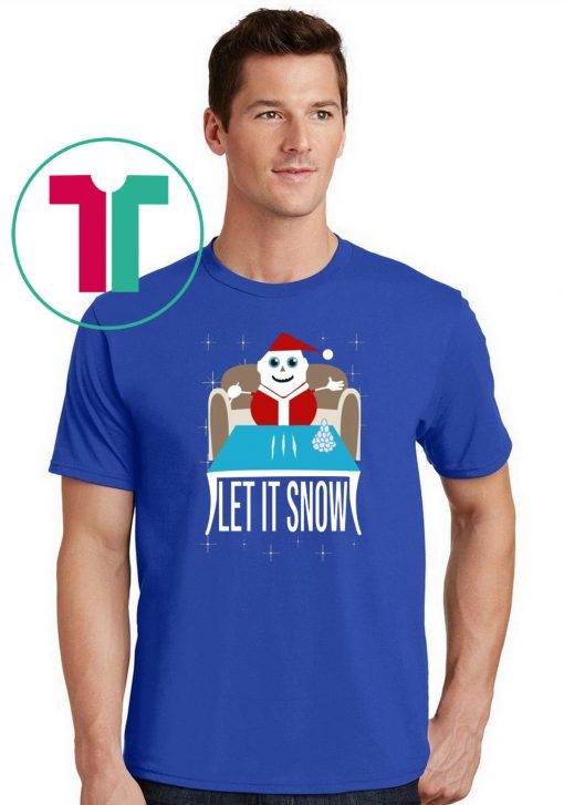 Walmart Cocaine Santa Let It Snow 2020 T-Shirt