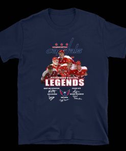 Washington Capitals Pittsburgh Steelers Legends Players Offcial T-Shirt