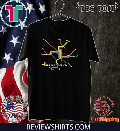 Washington Wizards REP THE DISTRICT Tee Shirt