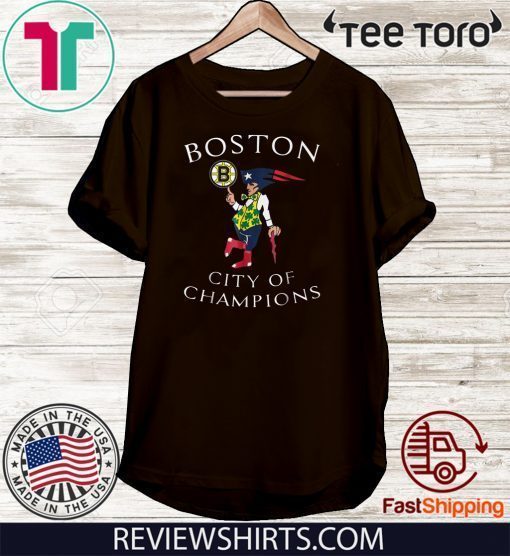 boston sports teams city of champions T Shirt