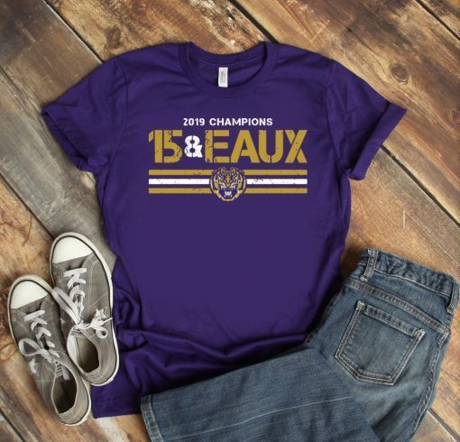 15&Eaux Championship Licensed by LSU Official T-Shirt