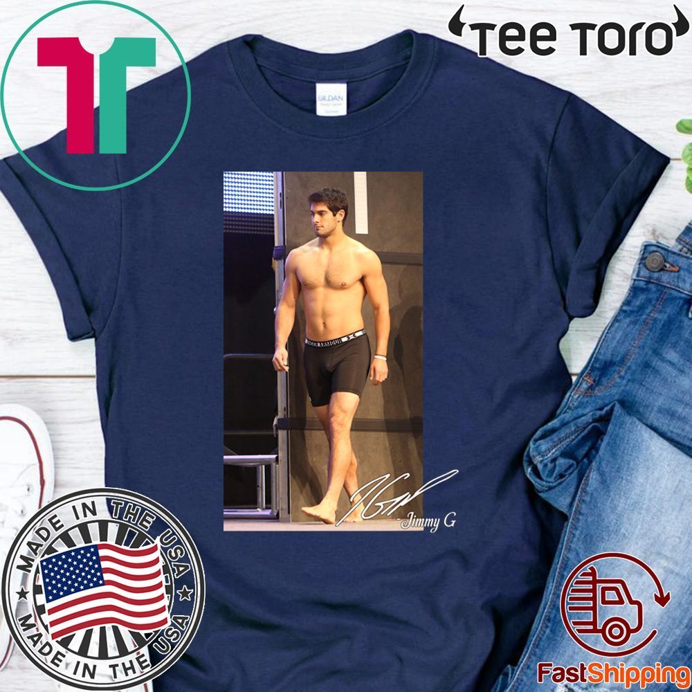 49ERS GEORGE KITTLE JIMMY G SHIRTLESS OFFICIAL T-SHIRT - ShirtElephant ...