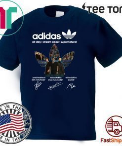 Adidas All Day I Dream About Supernatural Signatures 2020 T-Shirt