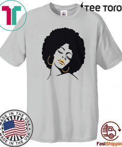 Afro Diva Black Girl Magic Lips Natural Melanin 2020 T-Shirt