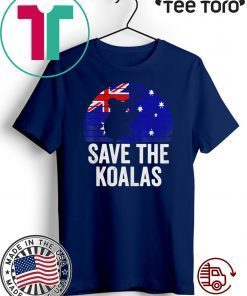 Australia save the Koalas sunset Official T-Shirt